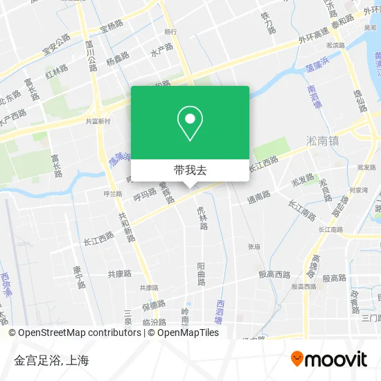 金宫足浴地图