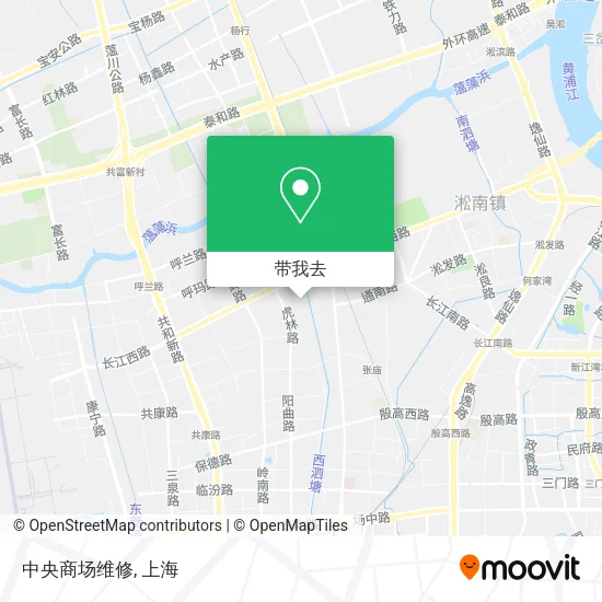中央商场维修地图