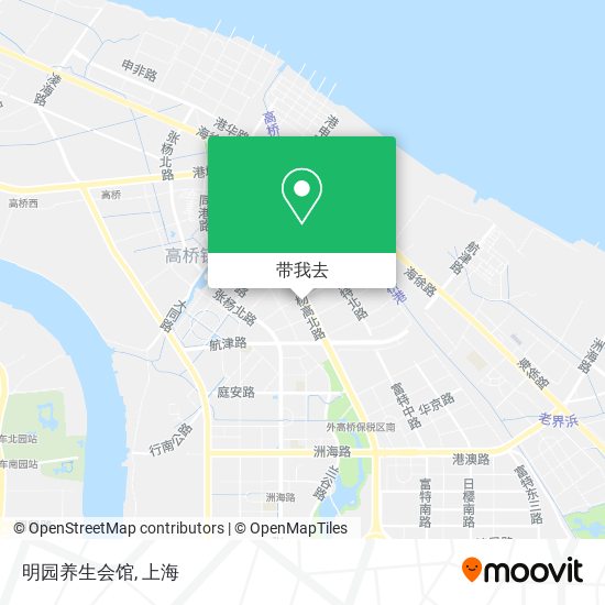 明园养生会馆地图