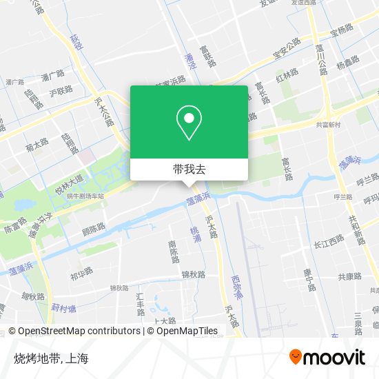 烧烤地带地图