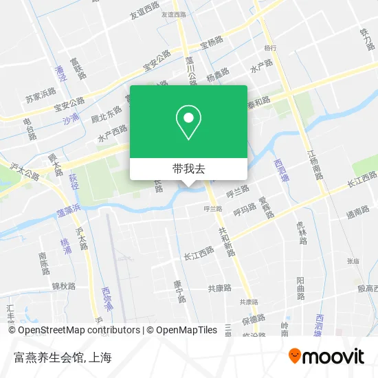 富燕养生会馆地图