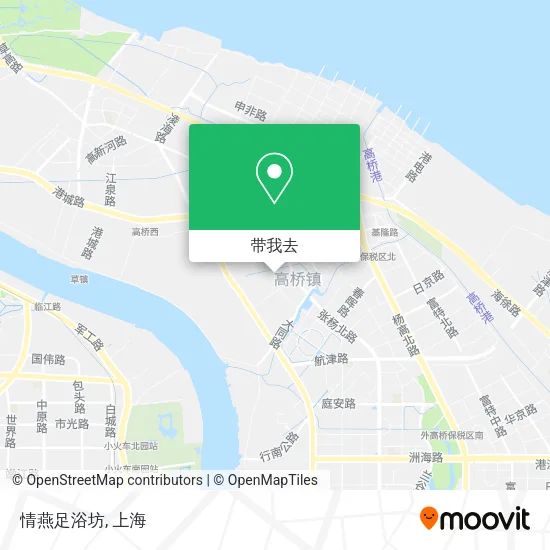 情燕足浴坊地图