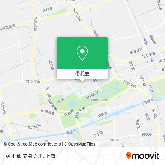 经正堂 养身会所地图