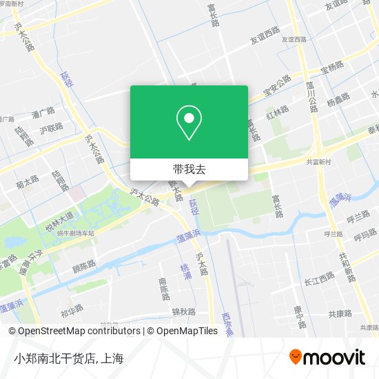 小郑南北干货店地图