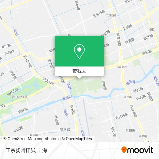 正宗扬州扞脚地图