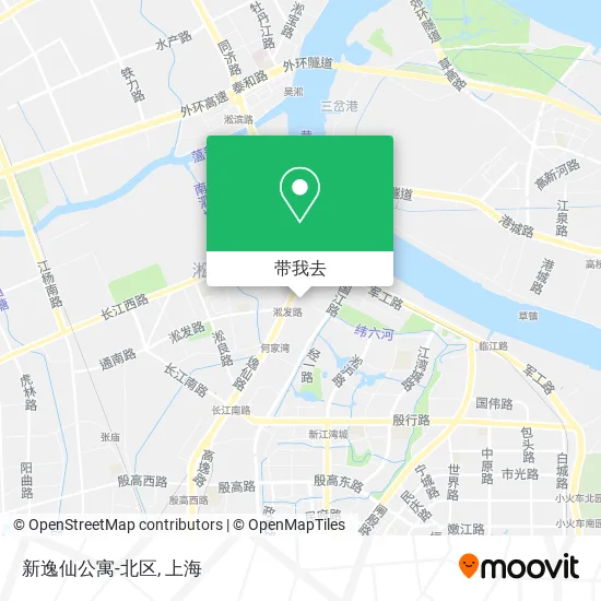 新逸仙公寓-北区地图