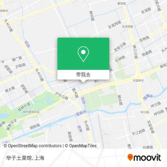 华子土菜馆地图