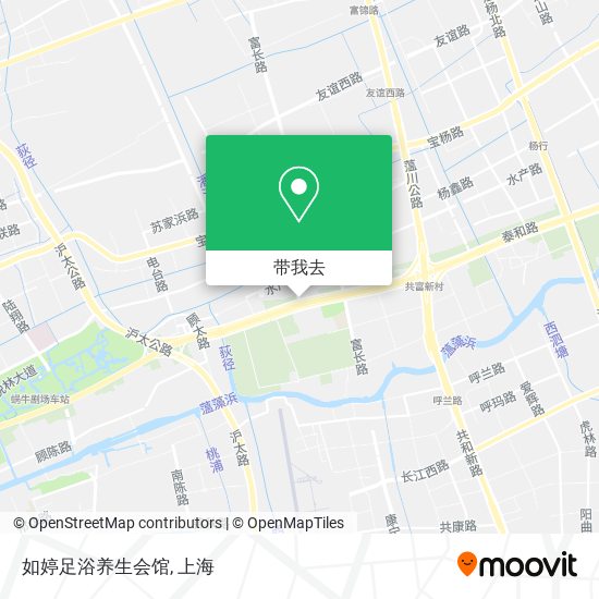 如婷足浴养生会馆地图