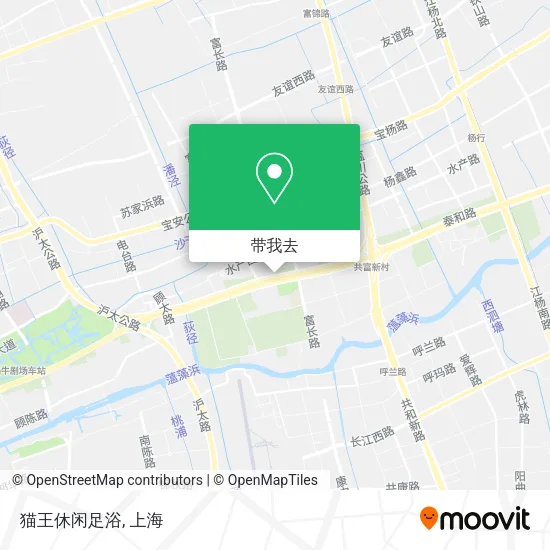 猫王休闲足浴地图