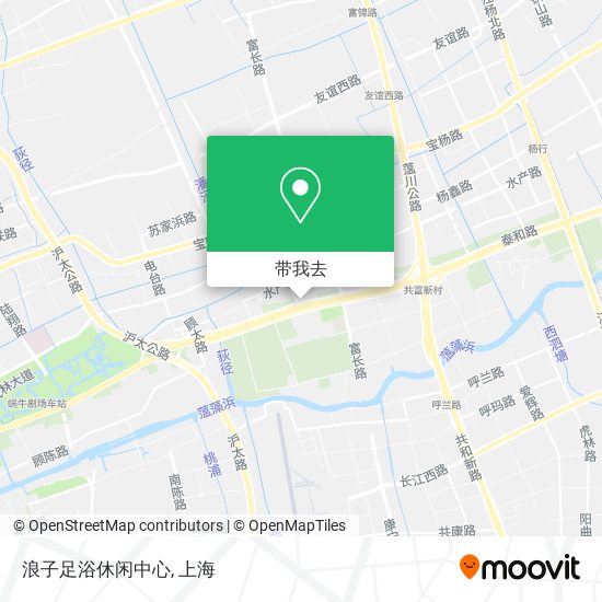 浪子足浴休闲中心地图