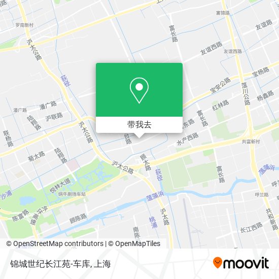 锦城世纪长江苑-车库地图