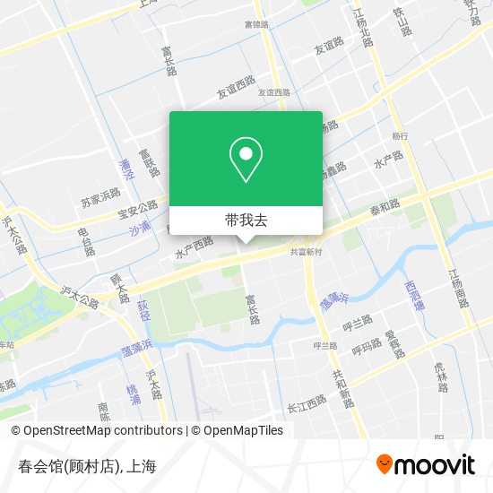 春会馆(顾村店)地图