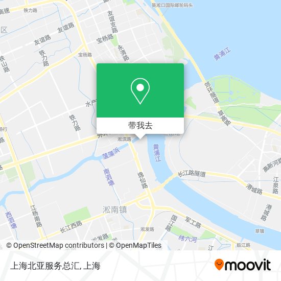 上海北亚服务总汇地图