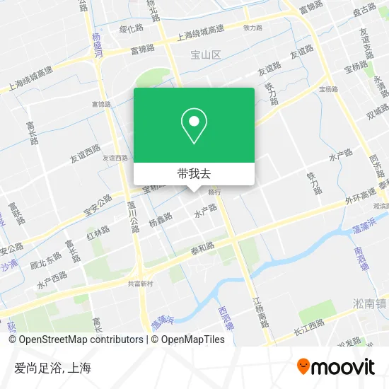 爱尚足浴地图