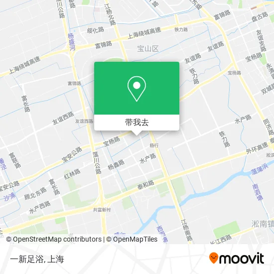 一新足浴地图