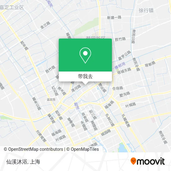 仙溪沐浴地图