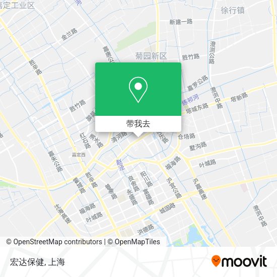 宏达保健地图