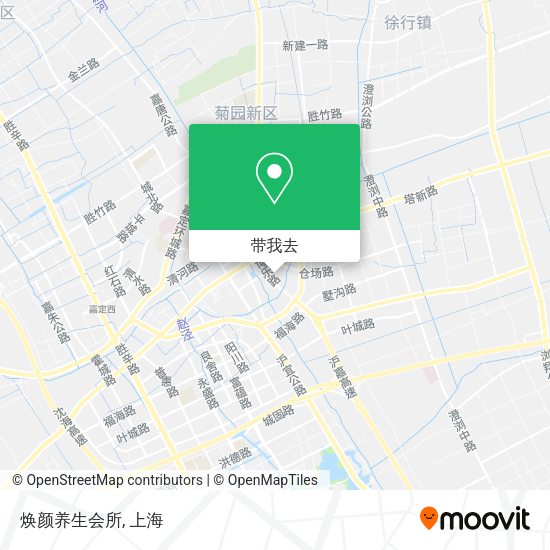 焕颜养生会所地图