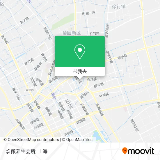 焕颜养生会所地图
