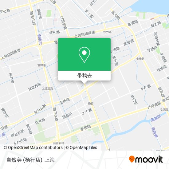 自然美 (杨行店)地图