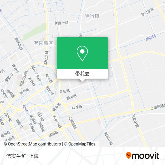 信实生鲜地图