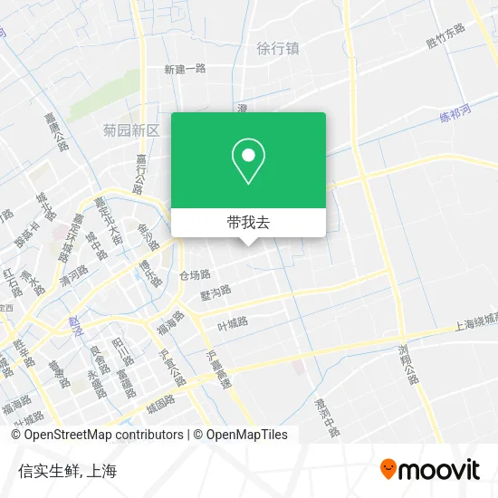 信实生鲜地图