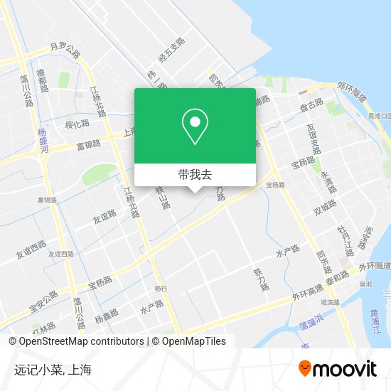 远记小菜地图