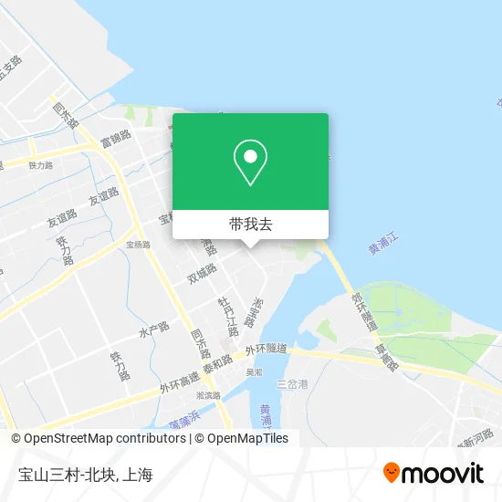 宝山三村-北块地图