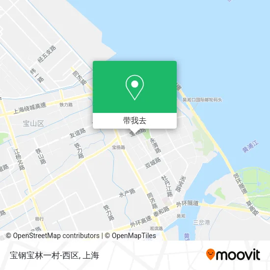 宝钢宝林一村-西区地图