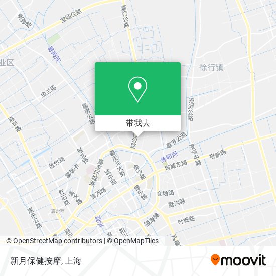 新月保健按摩地图