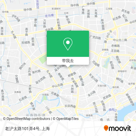 老沪太路101弄4号地图