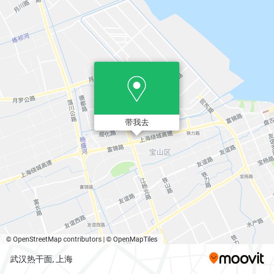 武汉热干面地图