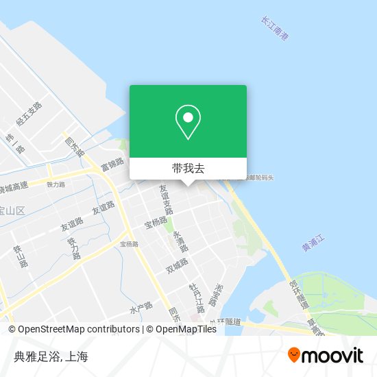 典雅足浴地图
