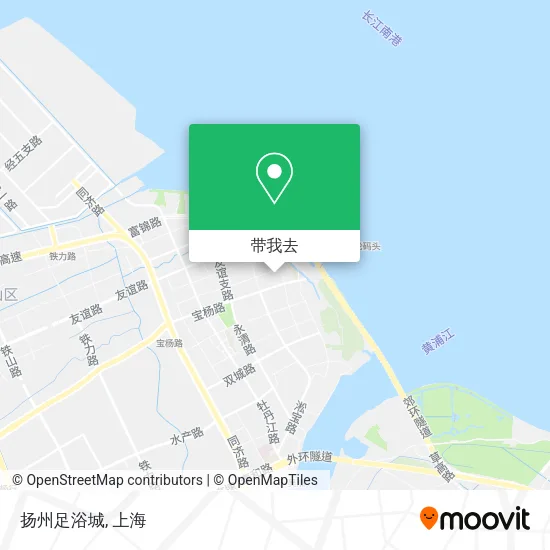 扬州足浴城地图