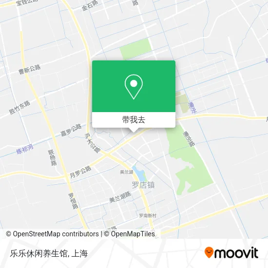 乐乐休闲养生馆地图