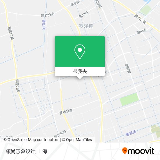 领尚形象设计地图