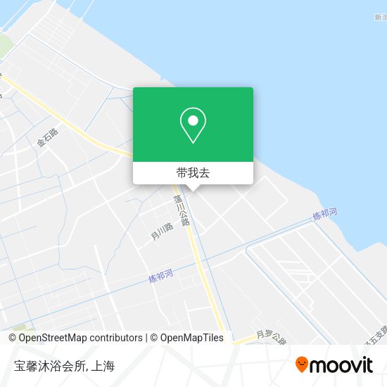 宝馨沐浴会所地图