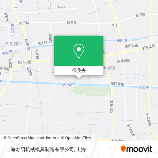 上海寿阳机械模具制造有限公司地图