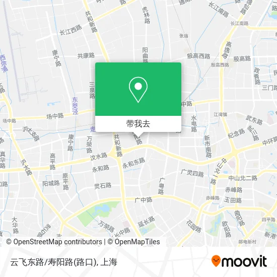 云飞东路/寿阳路(路口)地图