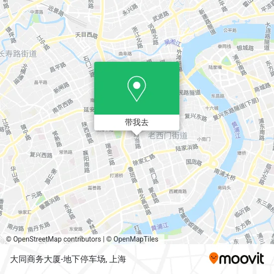 大同商务大厦-地下停车场地图