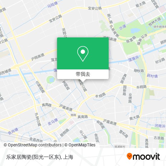 乐家居陶瓷(阳光一区东)地图