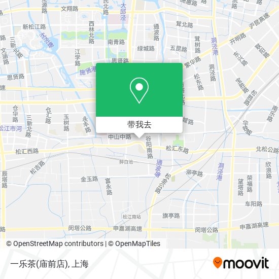 一乐茶(庙前店)地图