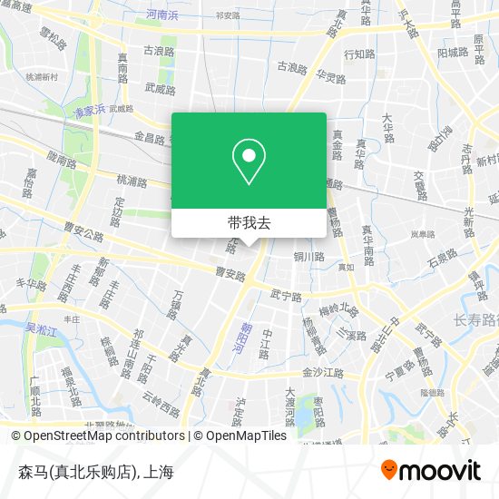 森马(真北乐购店)地图