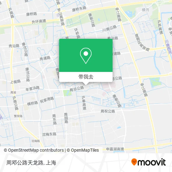 周邓公路天龙路地图