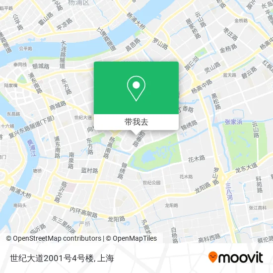 世纪大道2001号4号楼地图