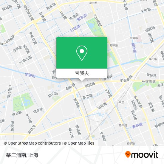 莘庄浦南地图