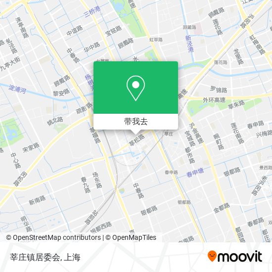 莘庄镇居委会地图