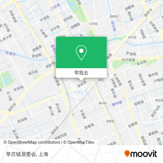 莘庄镇居委会地图