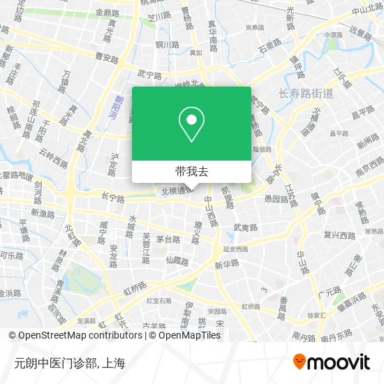 元朗中医门诊部地图