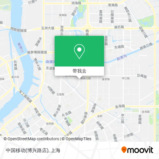 中国移动(博兴路店)地图